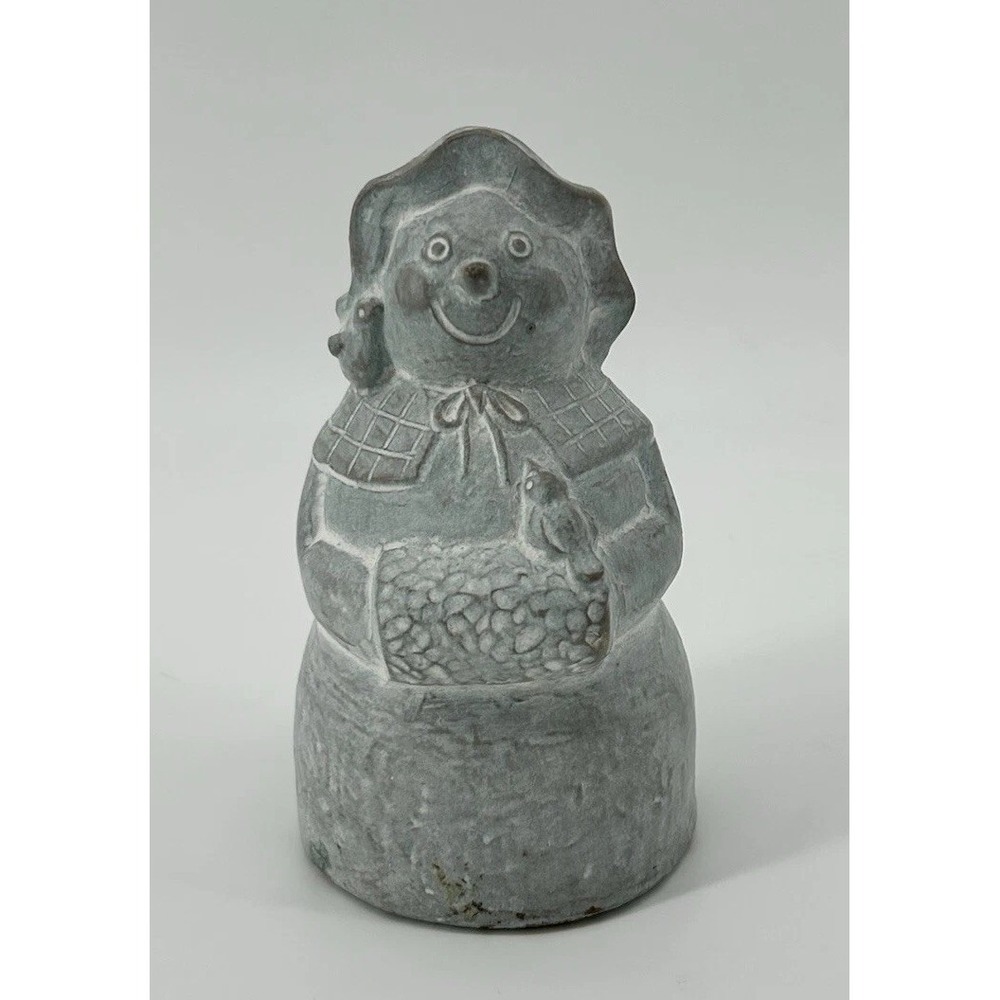 Vintage Retired "WINNIE" Snowman. Signed Isabel Bloom.